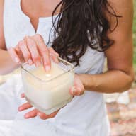 Island Coconut: 2-in-1 Soy Lotion Candle