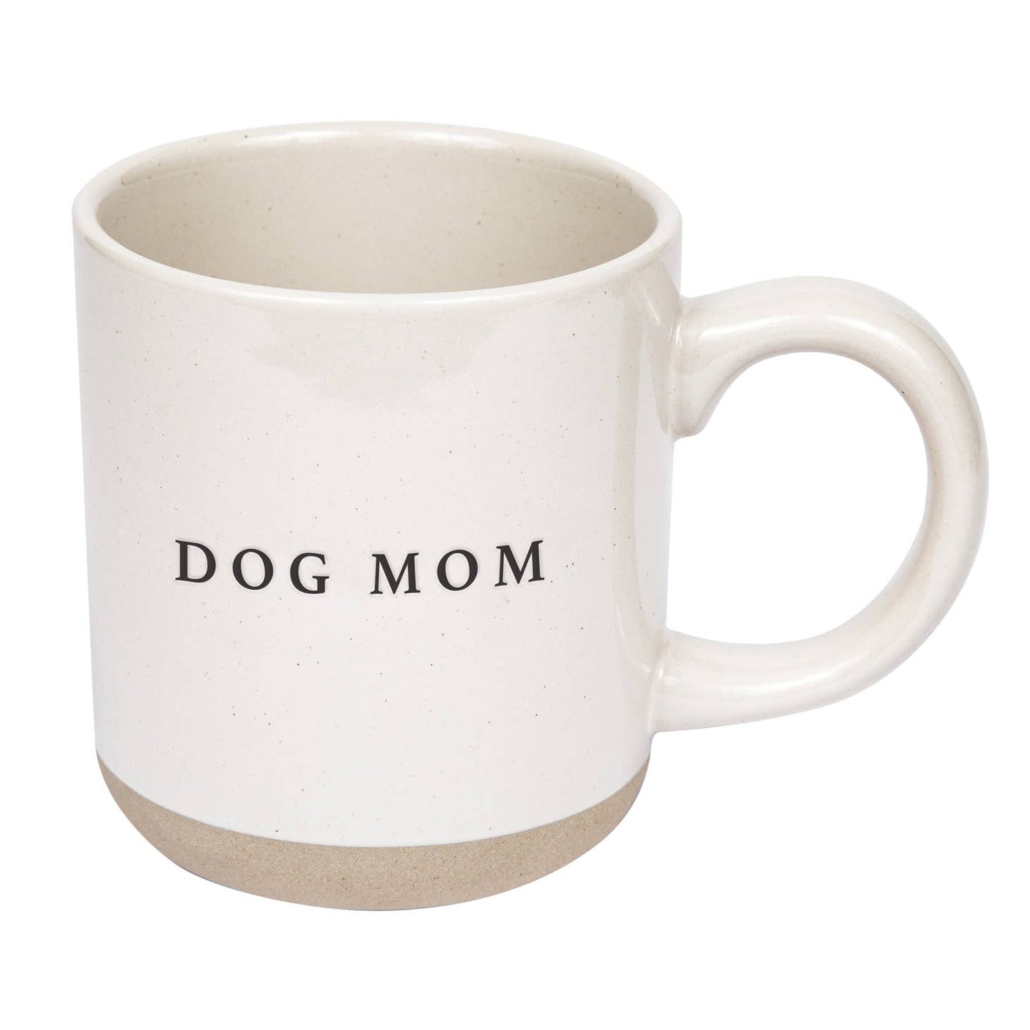 'Dog Mom' Stoneware Coffee Mug