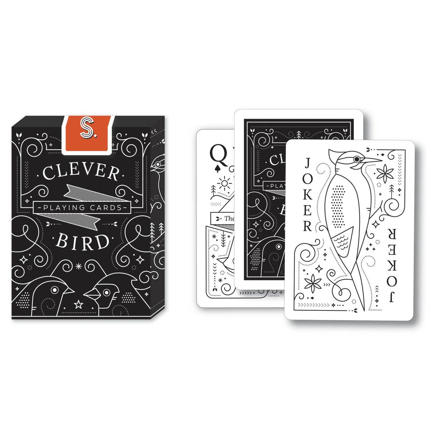 Clever Bird Playing Cards