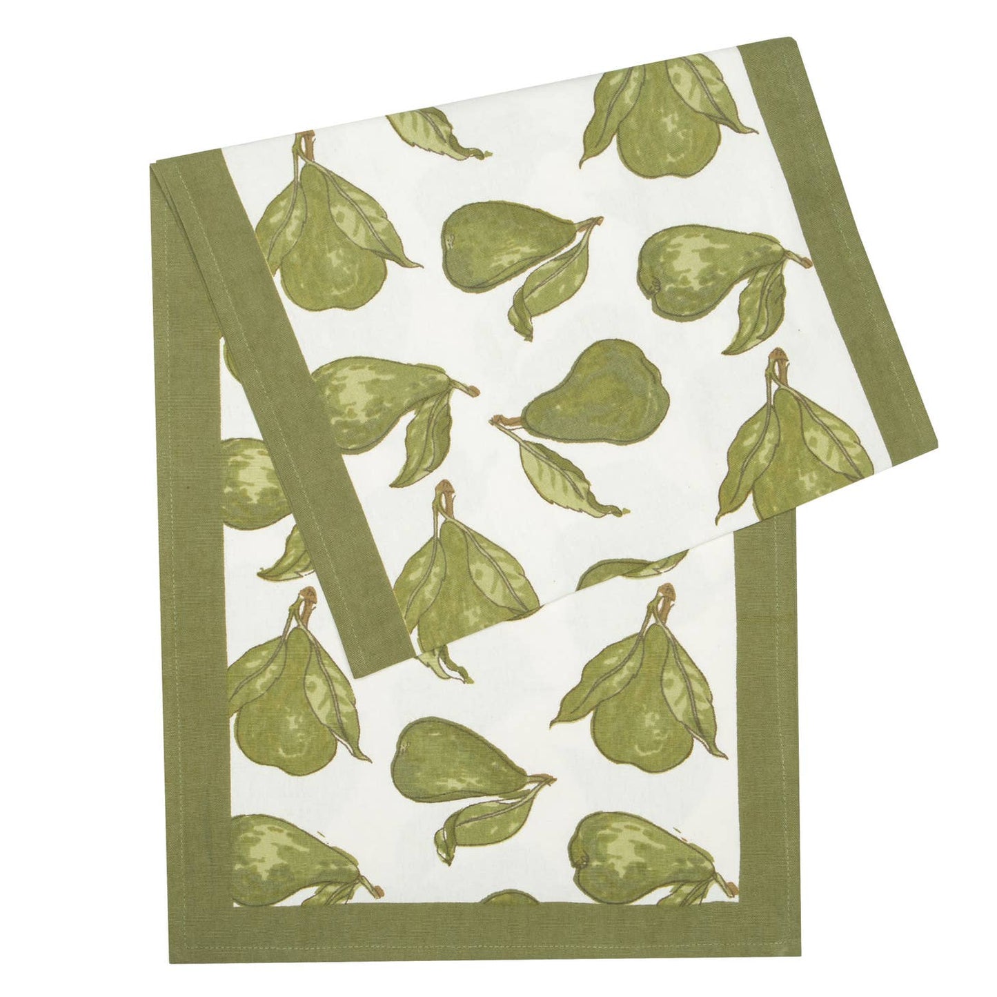 Orchard Pear Green Table Runner