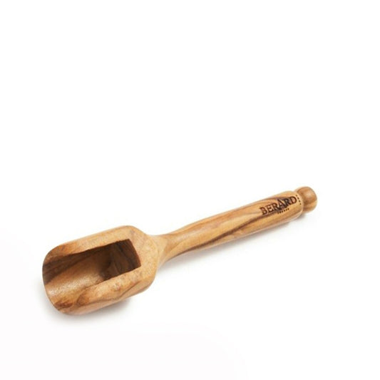 Berard Olive Wood Mini Salt Shovel with Long Handle