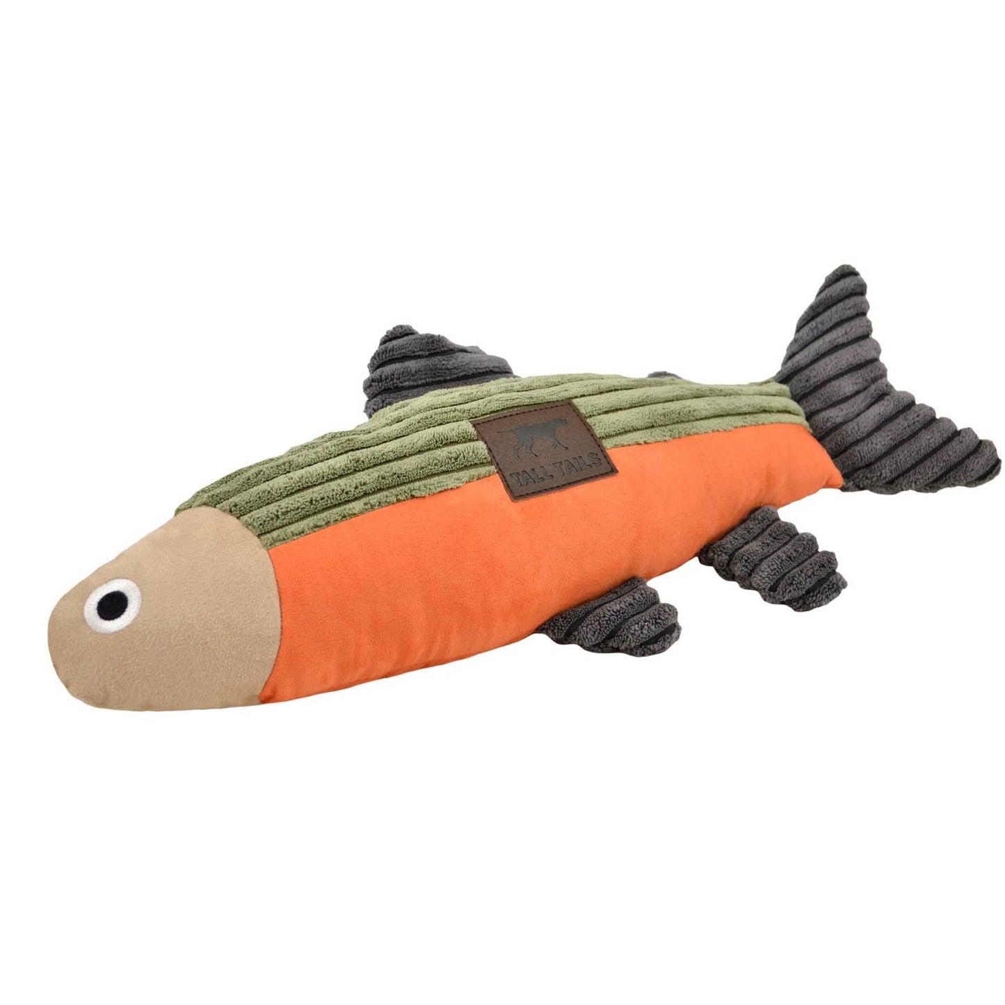 Tall Tails Plush Fish Squeaker Toy