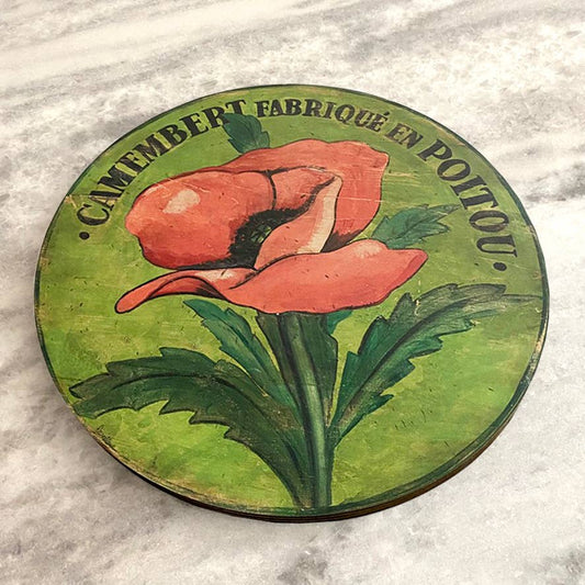 'Pink Poppy On Green' Lazy Susan