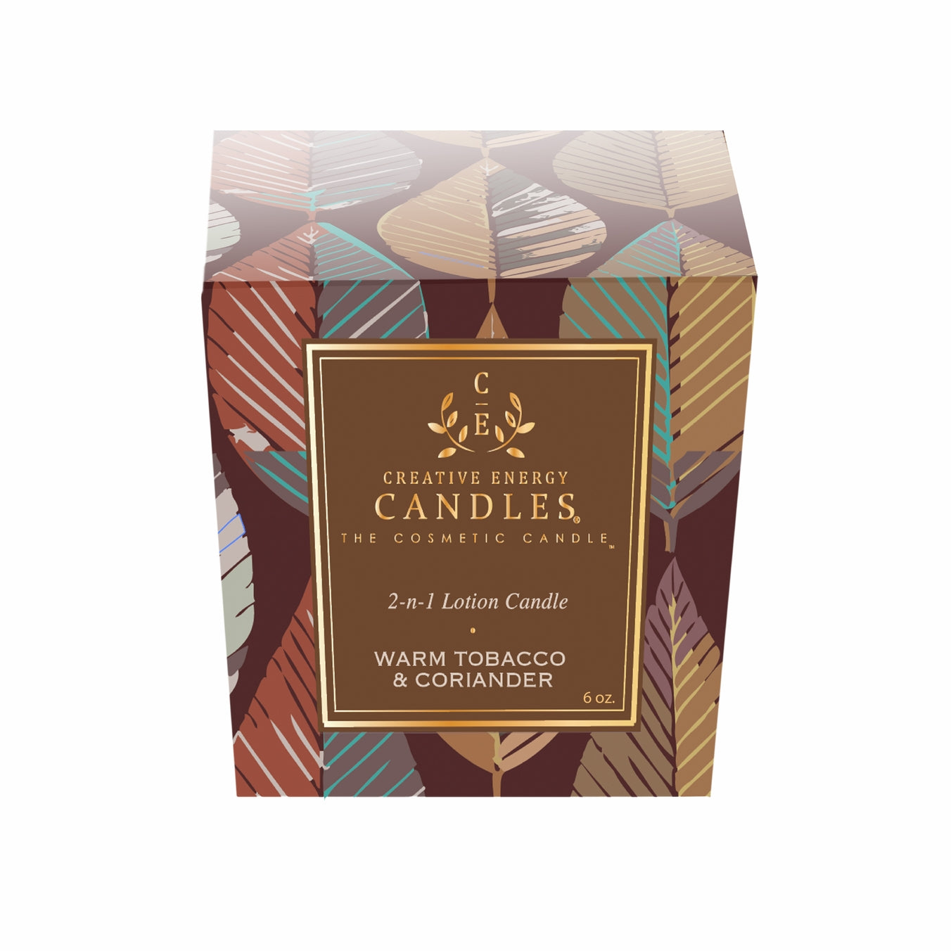 Warm Tobacco & Coriander: 2-in-1 Soy Lotion Candle